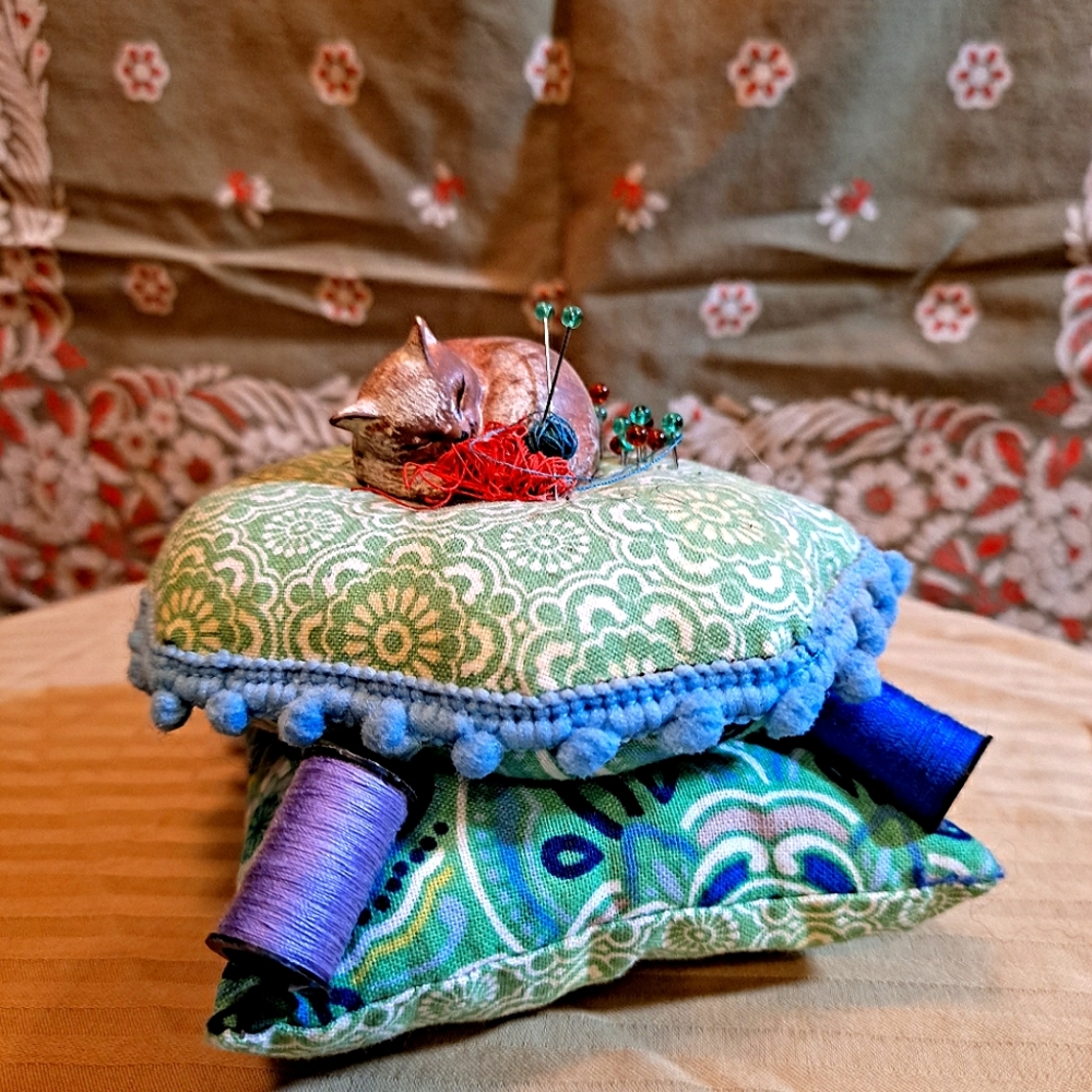 Homemade Pin holder/art piece